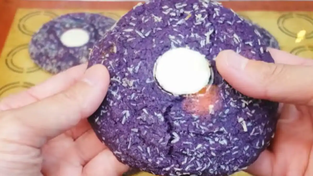 Ube Coconut Cookies Recipe